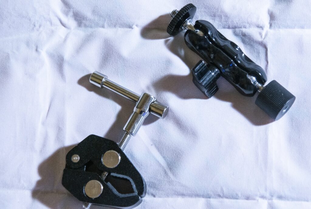 Кріплення для ліхтариків на фотографічну стійку